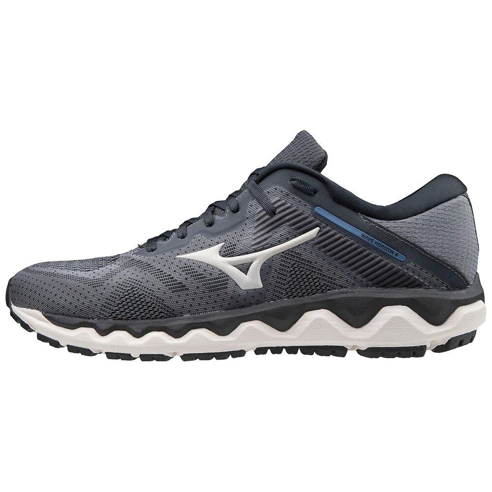 Mizuno Men's Running Shoes Wave Horizon 4 White/Blue - FZKEVYX-61